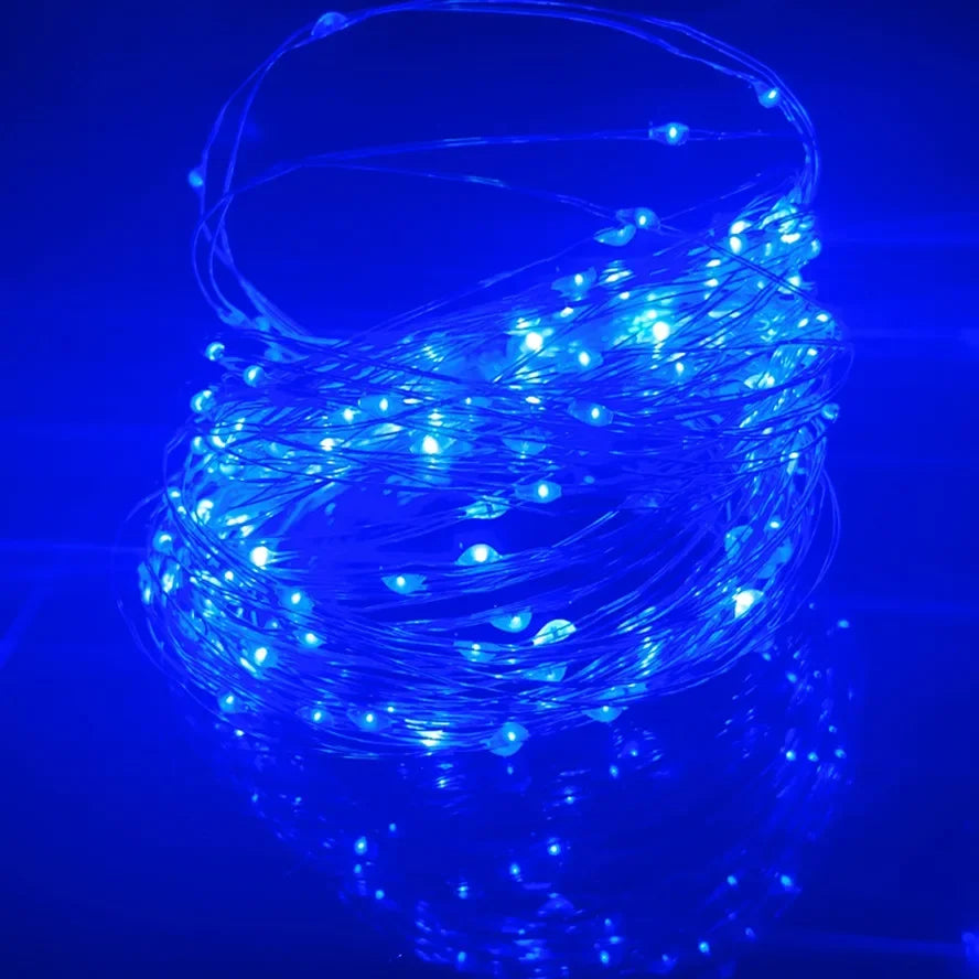 USB LED Lights String Copper Wire Fairy Garland Light Lamp