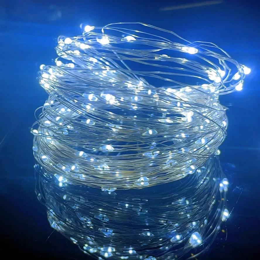 USB LED Lights String Copper Wire Fairy Garland Light Lamp